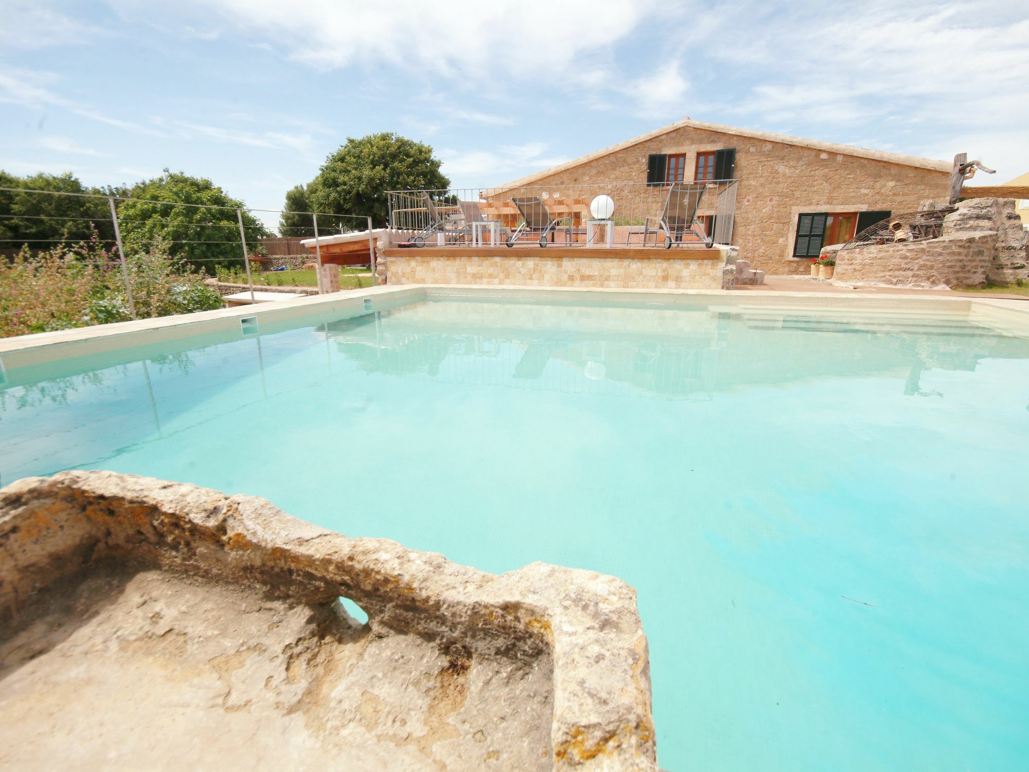Barcares Petit, Piscina, Jardines Junto A Playa En Villa Alcudia (Mallorca)